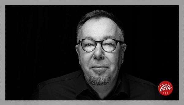 Schwarz-weiß-Porträt von Michael Hömke